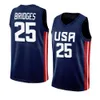 Print Copa do Mundo de Basquete 2023 US Tyrese Haliburton Jerseys Estados Unidos 4 Jalen Brunson 11 Anthony Edwards 1 Austin Reaves 15 Brandon Ingram 14 Jaren Jackson Jr 13