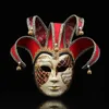 Minimáscara veneziana de rosto inteiro fashion Masquerade Mardi Gras Coleção de arte decorativa de parede de Halloween/casamento L230704