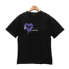 Men's T-Shirts 23ss mens t shirt City limited letters black purple white pink yellow red women with the same casual allmatch loose Tshirt trend SXL J230704