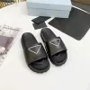 With Box 2021 Designer Women Slippers Top Quality Leather Comfortable Thick Soled Scuffs Fashion Summer Outdoor Beach Ladies Flat Mx 3949