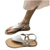 Sandals Women's Beach Hollow Casual Women Chaussures Rhinaistone For Flat Platform Wedding