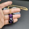 Mini BDSM Bondage Babe Pentagram Harness Rope Necklace Shibari Rope Necklace Resin Necklace L230704