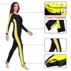 Wetsuits Drysuits SBART UPF 50+ Lycra Diving Wetsuit anti UV one piece rash guard lange mouwen badmode surfpak Heren Dames Sun Protect HKD230704