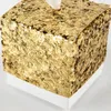 Cadeaupapier 50 stks Goud Zilver Creatieve Glitter Bonbondoos Bruiloft Gunsten En Geschenken Zakken Feest Feestelijke Inpakbenodigdheden