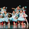 Stage Wear Children's Costumes Performance Clothing Nursery Small Lotus Style Dance Clothes Princess Dress