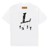 T-shirt stilista da uomo di lusso VV T-shirt manica corta stampata Abbigliamento hip-hop Taglia asiatica M-XXXXXX L