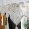 Tricoting fyjafon rideau 150 * 45/150 * 60 rideau de fenêtre Coton Coton Coton Half Tube Curtain DÉCORATIVE COURTAINS COURT