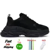 Men S Triple Designer Casual Shoes Platform Sneakers Women Clear Sole Black White Grey Green Red Pink Blue Royal Neon Tennis Mens Trainers Tennis