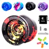 Yoyo Magic Y01Node Tour CNC en alliage d'aluminium à grande vitesse Yoyos sans réponse avec ficelle tournante pour garçons filles enfants enfant 230703