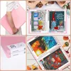 Curtains A3 A4 30 Page Diamond Painting Storage Book Clear Pockets Folder Photo Album Large Capacity School Office Data Storage Organizer