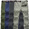 Мужские брюки Летние повседневные эластичные брюки Мужские легкие быстросохнущие дышащие водонепроницаемые брюки для пешего туризма 5XL Военные тактические брюки-карго 230703