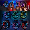 2022 Maschera di Halloween Maschera illuminata a LED Maschera spaventosa per Festival Cosplay Costume di Halloween Feste in maschera Regalo di carnevale L230704