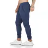 Erkek pantolon pamuk koşu koşu koşu erkekler hip hop joggers sokak kıyafetleri rahat pantolonlar lacivert dipler eşofman fitness tozluk
