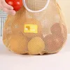보관 가방 매달려 재사용 가능한 메쉬 가방 내구성 강한 과일과 야채 생산 감자 용 토트
