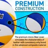 Autres articles de sport 9000 Indoor Volleyball Taille et poids officiels Advanced Performance Premium Soft Cover Bounce Air Pump I 230704