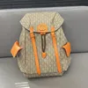 Unisex Designer Backpack Fashion Letter Shoulder Bag Interior Compartment Large Capacity School Bags PU Outdoor Sports Bag
