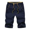 Hommes Shorts Été Casual Hommes 2023 Coton Respirant Joggers Culottes Sweatshorts Homme Taille Élastique Genou Longueur Pantalon 230704