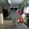 2017 High quality Lovely big White cat cartoon doll Mascot Costume 270y