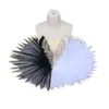 Ballet Tutu Bailarina Profissional Preto Branco Trajes de Dança do Lago dos Cisnes Criança Crianças Panqueca Tutu Vestido de Balé Infantil Meninas3268