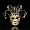 Minimáscara veneziana de rosto inteiro fashion Masquerade Mardi Gras Coleção de arte decorativa de parede de Halloween/casamento L230704