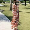 Dress South Korea's 2023 Summer Pregnant Women Sleeveless Photography Dress Large Polka Dot Maternity Sundress Tank Dress Vest Dresses