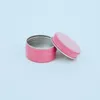 Pink 10g 15g 25g 30g 50g 60g Aluminum Jars Lip Balm Pot Skin Care Cream Eyeshadow Lipgloss Liquid Base Foundation Container Tins Bdcej