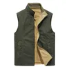 Gilet da uomo Spring Outdoor Vest 2023 Giacca da campeggio Fashion Large Canotta senza maniche