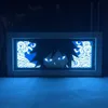 Luzes noturnas Caixa de luz de corte de papel Demon Slayer Giyu Tomioka para decoração de quarto Manga Candeeiro de mesa Anime Lightbox Olhos Kimetsu No Yaiba HKD230704