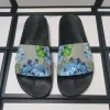 Avec boîte 2022 Plate-forme Designer Caoutchouc Slipper Slides Sandal Floral Brocade Mode Mens Gear Bottoms Tongs Pantoufles Rayées Femmes TJ