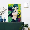 Japan Hot vendeur anime toile peinture affiche décor toile hd images imprimées mur art peinture animation home chambre décoration décoration décoration de salle de jeu sans cadre