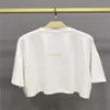 23SS مصمم نسائي Tee T Designer Tops with Letter Pattern Girls Tops Tops Brand Jersey Runway Cotton Designer Shirt Shirt Outder