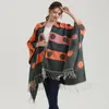 Scarves Fashion Cashmere Scarf Women Shawl Polka Dot Pattern Automn And Winter Thickening Pashmina 2023