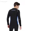 Wetsuits Drysuits Fundivers Duikpak 3mm Neopreen Jas Voor Mannen Surfen Kleding -Broek Warm Wetsuit HKD230704 HKD230704
