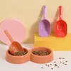 Useful Pet Feeding Shovel Cat Food Scoop Large Capacity Thickening Cat Dog Spoon Plastic Shovel Pet Feeder supplies