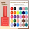 Faux Ongles 60 Couleurs 15ml Gel Vernis À Ongles 12pcs Ensemble Avec Différentes Bouteilles Manucure Vernis Semi Permanent UV LED Pour Art 230704