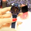 Wristwatches mens watches high quality Watch Personality Romantic Starry Stainless Steel watch