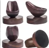 Pipes à fumer bois de santal noir cuillère créative en forme de support de tuyau unique base d'affichage de tuyau accessoires de tuyau masculins