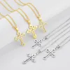 Hanger Kettingen Anniyo ICXC Cross Religie Sieraden Orthodoxie Christogram Oosters Christendom Symbool Christian #350601