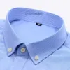 Chemises décontractées pour hommes Chemises décontractées pour hommes Oxford à manches courtes pour hommes Chemises décontractées d'été Poche unique Confortable Coupe standard Boutonné à carreaux Rayé Z230706