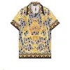 Luxury Mens Casual Shirts Hawaiian Style Mens Short Spring and summer new embroidery craft 2023 Fashion Men womens dinner reception prom lovers size M-3XL