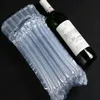 32*8 cm Air Dunnage Bag Luftfylld skyddande vinflaska Wrap Uppblåsbara Air Cushion Column Wrap-påsar med en gratis pump