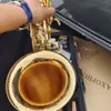 Saxophone ténor Q3 de haute qualité BB tune motif sculpté à la main instrument à vent renforcé à double nervure avec étui