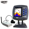 Fish Finder FF918 CWLS Lucky Boat Color Display alcance operacional sem fio 300 m Profundidade Alcance 100 M 230704