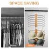 Hangers Vest Hanger Foldable Without Squeezing Storage Multi-Layer Tank Top Camisole Bra Organizer Home Supply