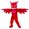 Direkt ab Werk Feuer roter Vogel Halloween Kostüm Cartoon Erwachsene Tier Maskottchen Kostüm 3409