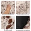 Number Soft Fluffy Dog Bed Pet House Sofa Washable Long Plush Outdoor Large Cat Warm Mat Thickened Portable Supplies Donut Bed for Dog