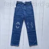 Designer de pantalons taille plus pour femmes brodés femmes Denim Fashion Blue Jeans Pantalons Vintage Street Style Straight 38GW