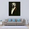 Animal Portraits Dog Canvas Art A Gentleman Dalmatian Thierry Poncelet Oil Painting Reproduction Handmade Modern Office Decor