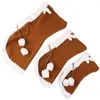 Cat Costumes Winter Pet Clothing Cute Reindeer Cosplay Costume Warm Elk Cloak Cape Shawl Dog Hoodie Coat Clothes Christmas Decoration