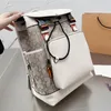 클래식 디자이너 백팩 코크 트랙 컴퓨터 가방 토트 캐주얼 가죽 어깨 남성 팩 벨트 스트랩 복합 가방 크기 35x26cm